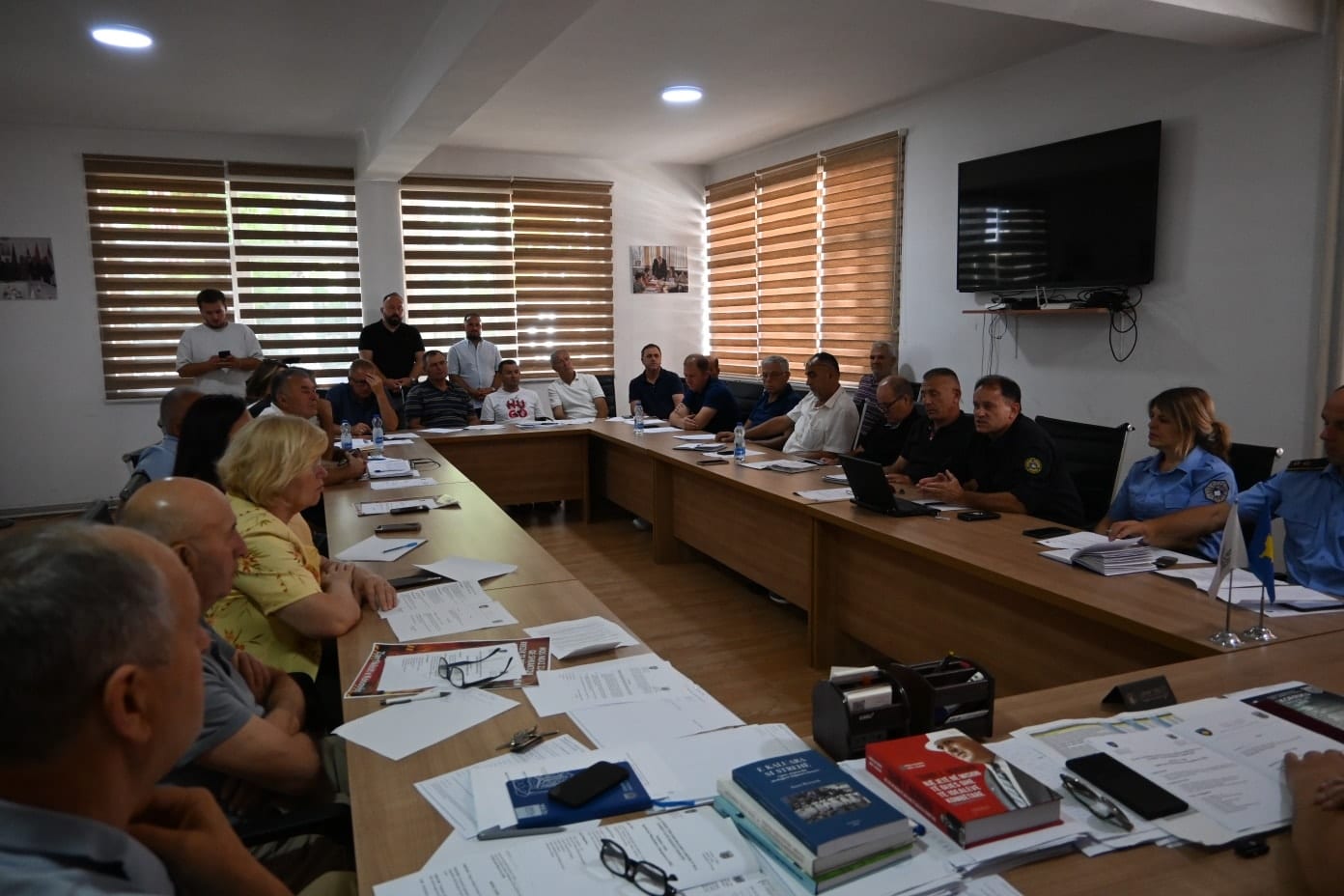Kryetari Haliti mbajti takim me mekanizmat relevant rreth parandalimit të përhapjes së zjarreve
